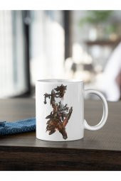 Diablo 3 Barbarian Baskılı Kahve Kupası Hediye Kupa - 2