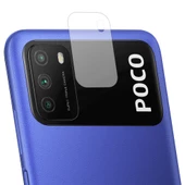 Xiaomi Poco M3 Kamera Lens Koruyucu Nano Cam Şeffaf Tam Kaplama - 1