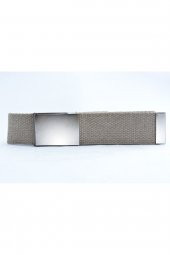 Trend Deri Bej Kolon Kemer 4 Cm - 2