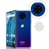 Reeder P13 Blue Max Lite Kamera Lens Koruyucu Nano Cam Şeffaf Tam Kaplama - 4