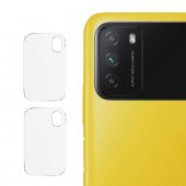 Xiaomi Poco M3 Kamera Lens Koruyucu Nano Cam Şeffaf Tam Kaplama - 4