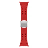 Gpack Apple Watch 10 46mm Kordon Metal Tokalı Ayarlanabilir Tpu Silikon KRD127 - 5