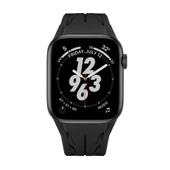 Gpack Apple Watch 7 45mm Kordon Metal Tokalı Ayarlanabilir Tpu Silikon KRD127 - 4
