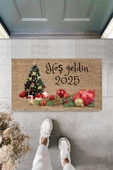 Kapı Önü Paspası Yeni Yıl 2025 Özel Tasarım Model 97 - 1