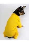 Yellow Polar Köpek Tulumu Köpek Kazağı, Köpek Kıyafeti - 1