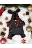 Yılbaşı Yıldızlı Köpek Kostümü, Noel Köpek Kıyafeti, Christmas - 4
