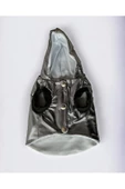 Grey Shine İçi Peluş Köpek Ceketi, Parlak Köpek Montu - 5