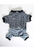 Spe Stripe Blue Köpek Tulumu, Köpek Kıyafeti - 5