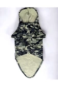 Kamuflaj Köpek Sweatshirt, Gerçek 3 Iplik 8-45 Kg Için, Hoodie, Orta Ve Büyük Irklar Için - 4