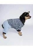 Spe Stripe Blue Köpek Tulumu, Köpek Kıyafeti - 2