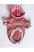 Pink Unicorn Kedi Kapşonlu Sweatshirt, Hoodie Kedi Kazağı, Kedi Kıyafeti - 2