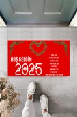 Kapı Önü Paspası Yeni Yıl 2025 Özel Tasarım Model 24 - 1