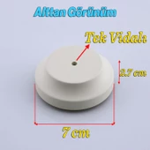 Dolunay Kulp Düğme Ahşap Desenli Aytaşı Çekmece Mutfak Mobilya Dolabı Dolap Kulpu Kulbu Kulpları - 5