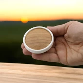 Dolunay 10 Adet Kulp Düğme Ahşap Desenli Çekmece Mutfak Mobilya Dolabı Dolap Kulpu Kulbu Kulpları thumbnail 4