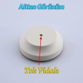 Dolunay 10 Adet Kulp Düğme Ahşap Desenli Çekmece Mutfak Mobilya Dolabı Dolap Kulpu Kulbu Kulpları thumbnail 8