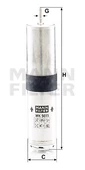 WK 5015 Z YAKIT FILTRESI BMW F45 F46 F48 F39 MINI F54 F55 F56 F57 F60 - 1