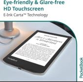 PocketBook Verse E-okuyucu | 6'' E-Ink Carta™ HD | Ayarlanabilir Akıllı Işık | 1 Ay Pil Ömrü | Bright Blue thumbnail 3