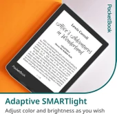 PocketBook Verse E-okuyucu | 6'' E-Ink Carta™ HD | Ayarlanabilir Akıllı Işık | 1 Ay Pil Ömrü | Bright Blue thumbnail 6