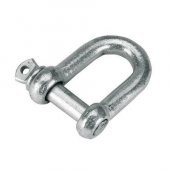 GALVANİZLİ ZİNCİR KİLİDİ MAPA U KİLİT  6 MM 20 ADET - 1