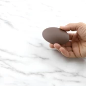 Damla Kulp 64 mm - ( 6.4 cm ) Kahverengi Çekmece Mutfak Mobilya Dolabı Dolap Kulpu Kulbu Kulpları - 7