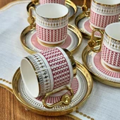 03201 RSY-201 FAYLINN 6lı Kahve Fİncan Set - 2