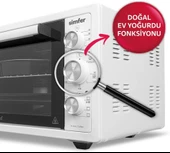 Simfer 4502 45 lt Beyaz Midi Fırın - 2