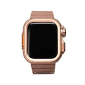 Apple Watch 7 45mm Redclick KRD-126 Kordon + Sert Kasa Koruyuculu Metal Kordon - 11