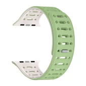 Apple Watch 7 45mm Redclick KRD-124 Silikon Kordon Terletmeyen Delikli Strap Kayış thumbnail 1