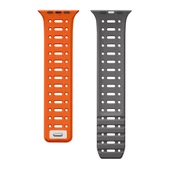 Watch 7 41mm Redclick KRD-124 Silikon Kordon Terletmeyen Delikli Strap Kayış - 6