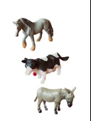 Çiftliğin Minik Dostları Seni Bekliyor! Mini Boy 10 lu Kümes ve Çiftlik Hayvanları Seti - 4