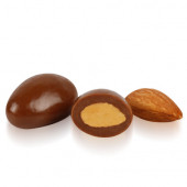 KATSAN OVALETTE SÜTLÜ ÇİKOLATALI BADEM DRAJE 1 KG - 1
