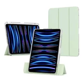​​​Apple iPad Air 13 2024 Uyumlu Kılıf Magnetik Ayrılabilen Airbagli Kablosuz Kalem Şarjı-Uyku Modu Sliding Tablet Kılıf - 4