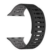 Watch 10 42mm Redclick KRD-124 Silikon Kordon Terletmeyen Delikli Strap Kayış thumbnail 1