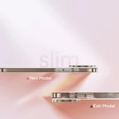 iPhone 16 Pro Max Kılıf Magsafe Şarj Özellikli Kamera Standlı Gizli Redclick Estop Kapak - 2