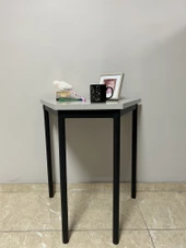 Adek Metal Grup GRİ ÜÇGEN SEHPA thumbnail 1