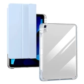 ​​​Apple iPad Air 11 2024 Uyumlu Kılıf Magnetik Ayrılabilen Airbagli Kablosuz Kalem Şarjı-Uyku Modu Sliding Tablet Kılıf - 10