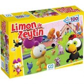 Ca Puzzle 100 Parça Limon İle Zeytin 5084 - 1