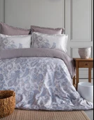 APRİCİTAS HOME ELEGANCE SATEN NEVRESİM TAKIMI BERTA INDIGO ÇİFT KİŞİLİK - 1