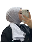 JAKARLI LABİRENT DESENLİ ŞAL 1008 - 9