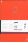 Gıpta 2026 Ajanda Günlük 17x24 Çizgili  Turuncu Hafta Sonları Ayrıdır thumbnail 1