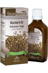 Kenevir Tohumu Yağı 50 ml 100 Saf Soğuk Sıkım Kenevir Yağı - 1