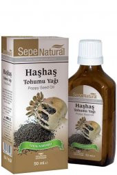 Haşhaş Tohumu Yağı 50 ml 100 Saf Soğuk Sıkım - 7