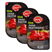 Danet Dana Pastırma Çemeni Sıyrılmış Dilimli 70 g x 3 Adet - 1
