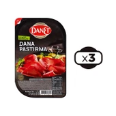 Danet Dana Pastırma Çemeni Sıyrılmış Dilimli 70 g x 3 Adet - 2