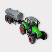 Çek Bırak Römorklu Traktör 25Cm - Yeşil Su Tankı - 3