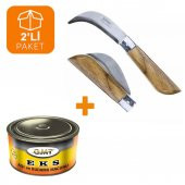 Bayram Aşı Bıçağı 22 cm No: 3 + GMT Aşı Macunu (2Li Paket) - 1