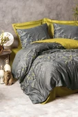 COTTON BOX 1771-CB SATEN CK NEVRESIM TAKIMI LIBBY YESIL - 2