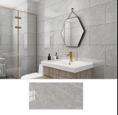 Renkli Duvarlar BS1744 60x30cm Shiny Mermer Desenli Yapışkanlı Esnek Karavan Banyo Wc Duvar Kaplama Paneli thumbnail 3