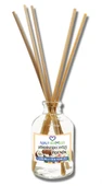 Aşk-ı Sermest Hindistan Cevizi&Yasemin Aromalı Bambu Çubuk Oda Kokusu Parfüm,Oval Şişe,100 mL,10 Ad - 1