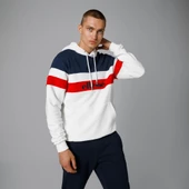 Ellesse Kapüşonlu Erkek Beyaz Sweat EM272 - 1